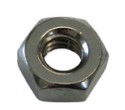 Hex Nut, 1/4"-20, Stainless Steel (Pkg10)