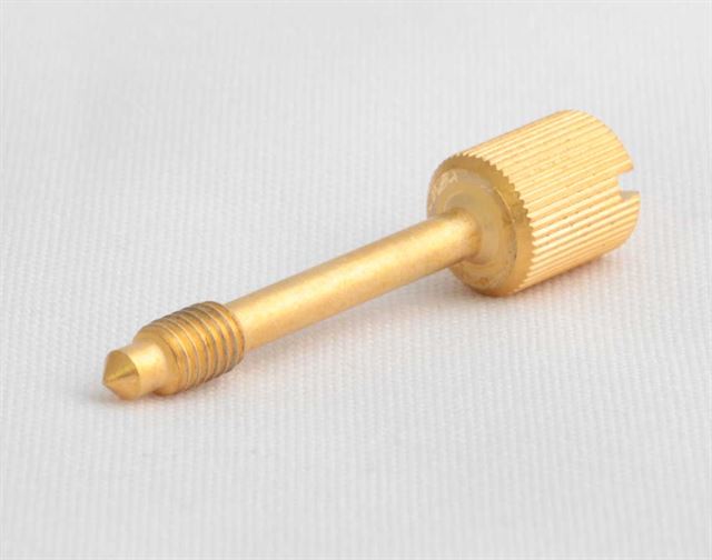 screw 10-32 x 1.25 captive panel screw au plated